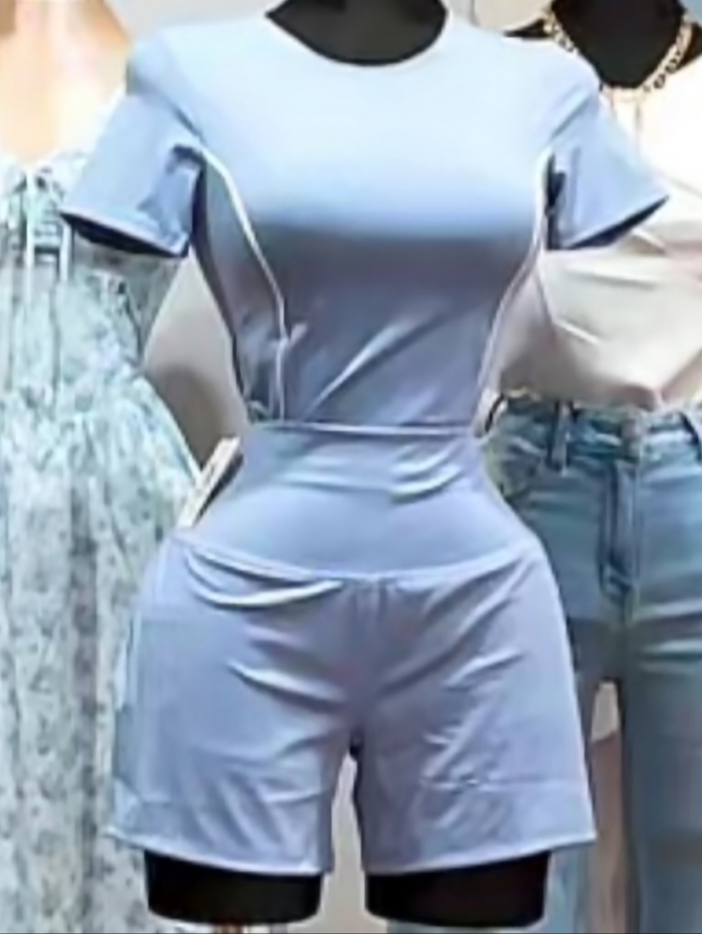 Women's Shorts And Shirt Set